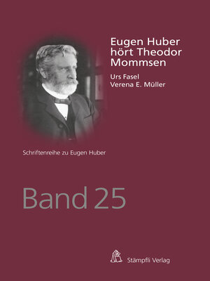 cover image of Eugen Huber hört Theodor Mommsen